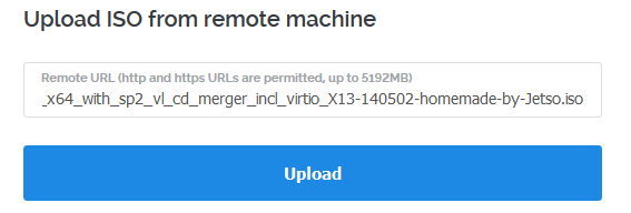 Vultr 添加ISO HTTP地址上传