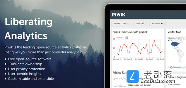 利用Piwik开源程序自建网站统计系统 确保隐私和数据存储