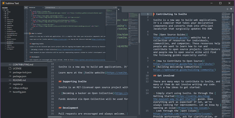 程序员喜欢的轻量级Sublime Text代码编辑器及常用快捷键